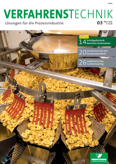 Cover der Ausgabe: Verfahrenstechnik Jahrgang 60 (2026), Heft 03