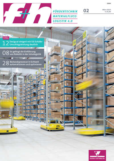 Cover der Ausgabe: f+h Jahrgang 75 (2025), Heft 2