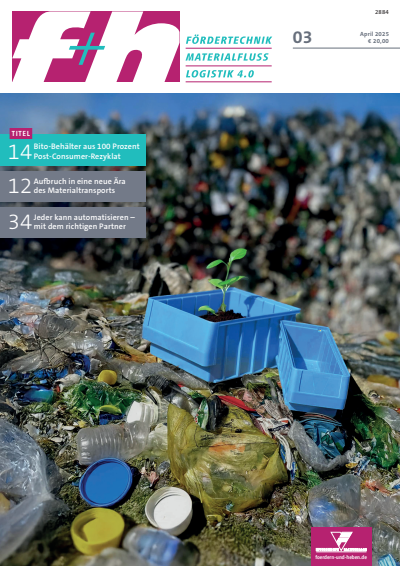 Cover der Ausgabe: f+h Jahrgang 75 (2025), Heft 3
