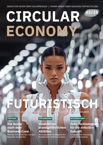 Cover der Ausgabe: CIRCULAR ECONOMY Jahrgang 44 (2025), Heft 3