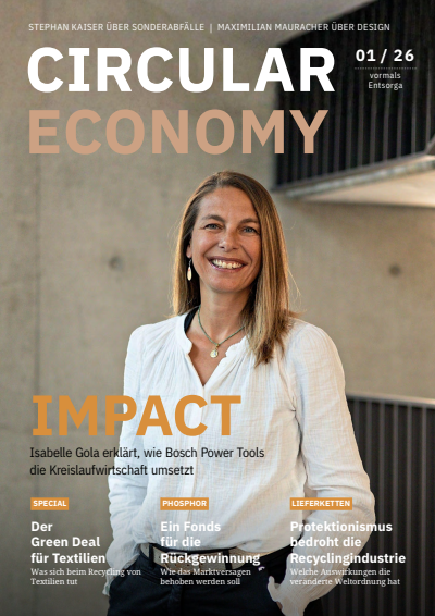 Cover der Ausgabe: CIRCULAR ECONOMY Jahrgang 45 (2026), Heft 1