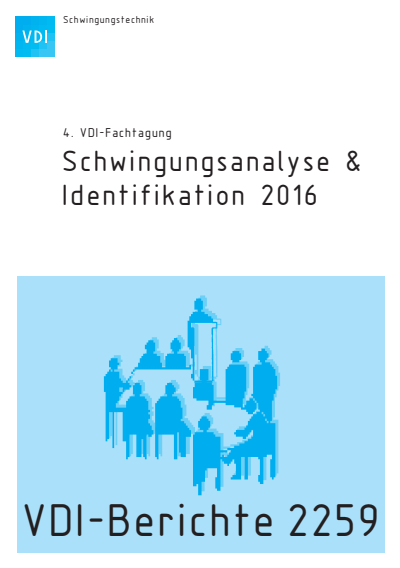 Cover of book: Schwingungsanalyse & Identifikation 2016