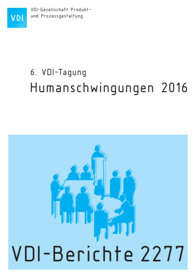 Cover of book: Humanschwingungen 2016