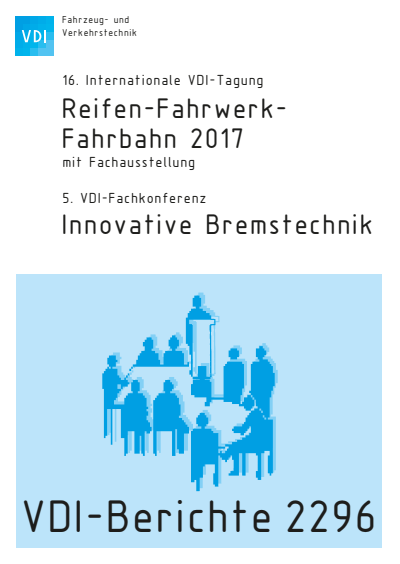 Cover of book: 16. Internationale VDI-Tagung Reifen-Fahrwerk-Fahrbahn 2017