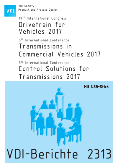 Cover des Buchs: Drivetrain for Vehicles 2017