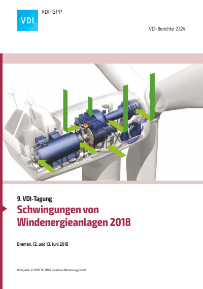 Cover of book: Schwingungen in Windenergieanlagen 2018