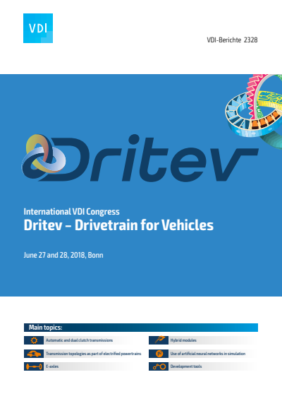 Cover des Buchs: Dritev – Drivetrain For Vehicles 2018