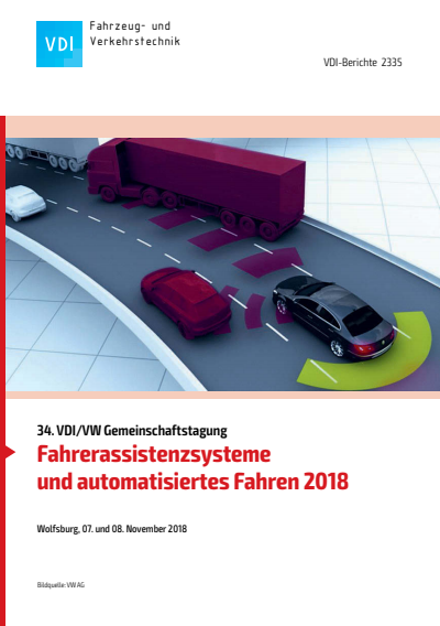 Cover des Buchs: Fahrerassistenzsysteme und automatisiertes Fahren 2018