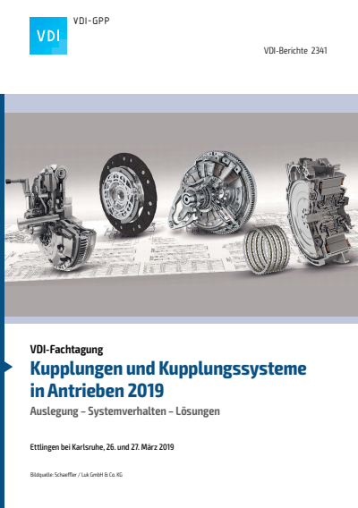 Cover des Buchs: Kupplungen und Kupplungssysteme in Antrieben 2019