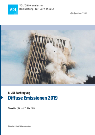 Cover of book: Diffuse Emissionen 2019