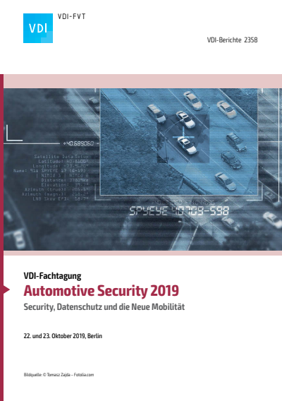Cover des Buchs: Automotive Security 2019