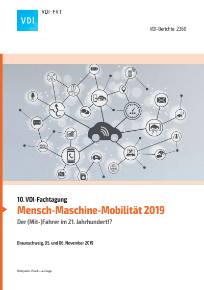 Cover des Buchs: Mensch-Maschine-Mobilität 2019