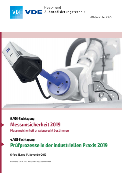 Cover des Buchs: Messunsicherheit 2019
