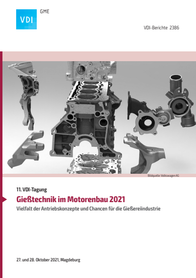 Cover des Buchs: Gießtechnik im Motorenbau 2021