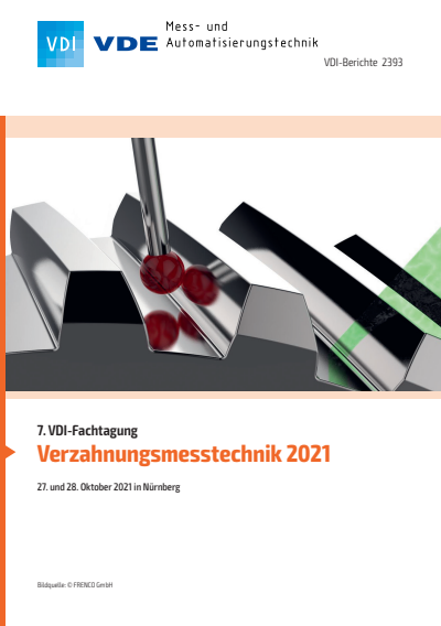 Cover des Buchs: Verzahnungsmesstechnik 2021