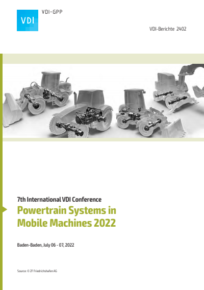 Cover des Buchs: Powertrain Systems in Mobile Machines 2022