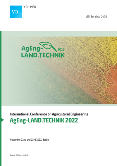 Cover des Buchs: AgEng LAND.TECHNIK 2022