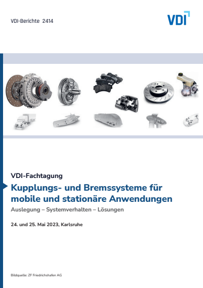 Cover of book: Kupplungs- und Bremssysteme für mobile und stationäre Anwendungen