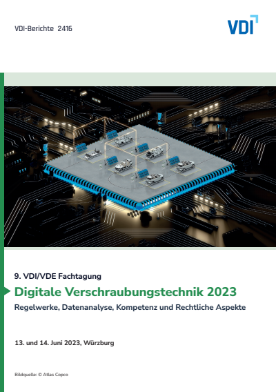 Cover des Buchs: Digitale Verschraubungstechnik 2023