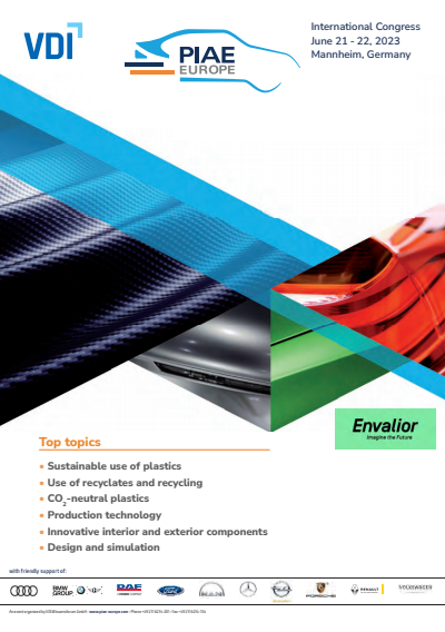 Cover des Buchs: PIAE Europe 2023