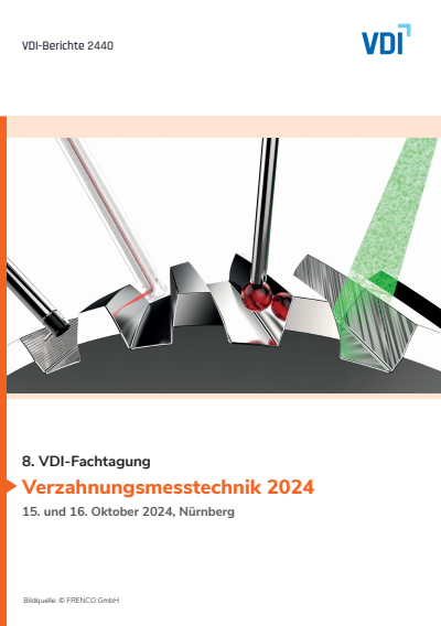 Cover of book: Verzahnungsmesstechnik 2024