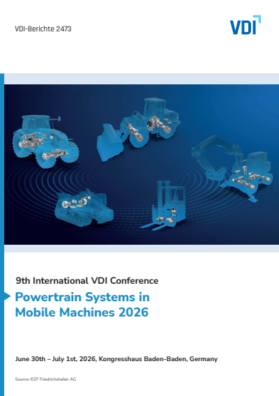 Cover des Buchs: Powertrain Systems in Mobile Machines 2026