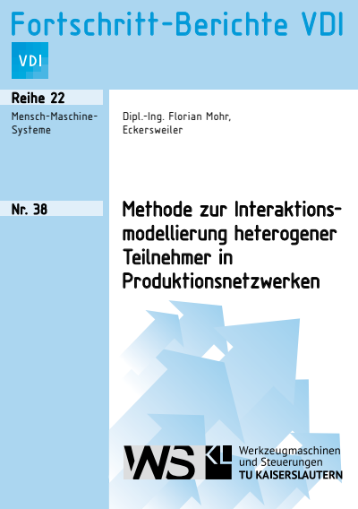Cover of book: Methode zur Interaktionsmodellierung heterogener Teilnehmer in Produktionsnetzwerken