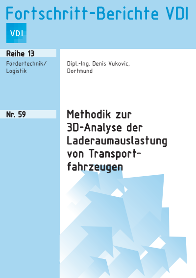 Cover des Buchs: Methodik zur 3D-Analyse der Laderaumauslastung von Transportfahrzeugen