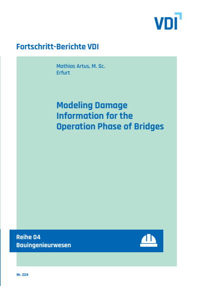 Cover des Buchs: Modeling Damage Information for the Operation Phase of Bridges