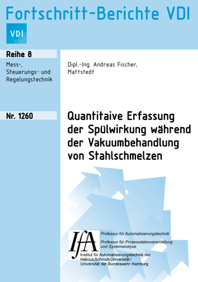 Cover of book: Quantitative Erfassung der Spülwirkung während der Vakuumbehandlung von Stahlschmelzen
