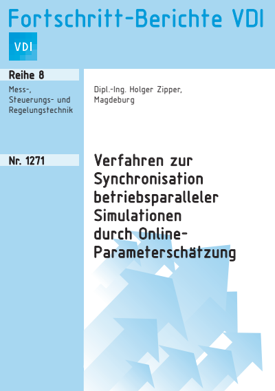 Cover of book: Verfahren zur Synchronisation betriebsparalleler Simulationen durch Online-Parameterschätzung
