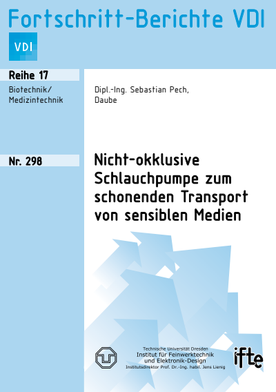 Cover des Buchs: Nicht-okklusive Schlauchpumpe zum schonenden Transport von sensiblen Medien