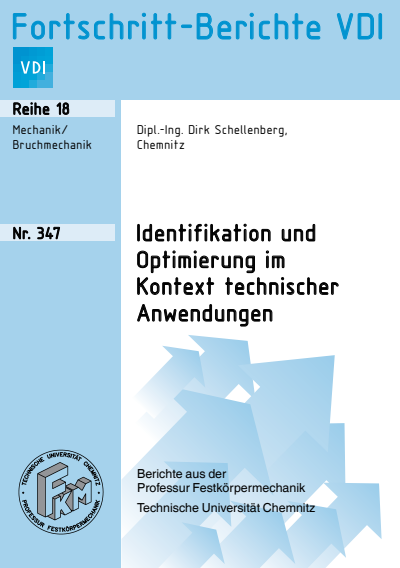 Cover des Buchs: Identifikation und Optimierung im Kontext technischer Anwendungen