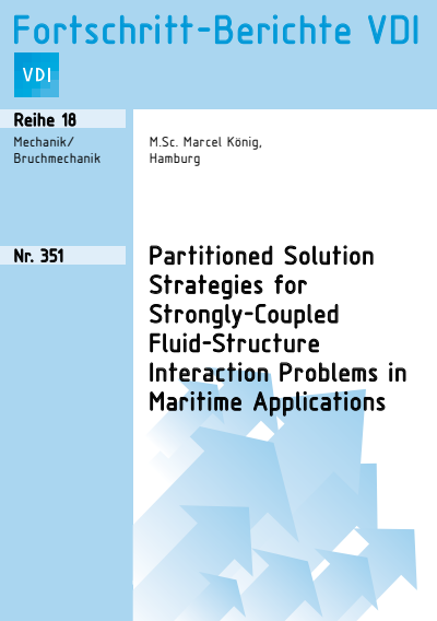 Cover des Buchs: Partitioned Solution Strategies for Strongly-Coupled Fluid-Structure Interaction Problems in Maritime Applications