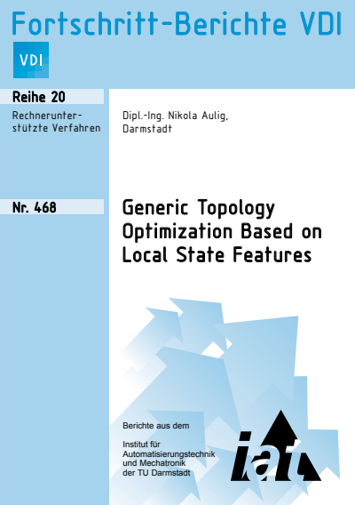 Cover of book: Generic Topology Optimization Based on Local State Features