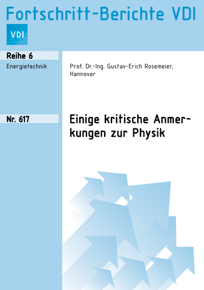 Cover of book: Einige kritische Anmerkungen zur Physik