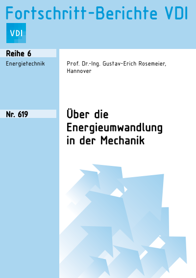 Cover of book: Über die Energieumwandlung in der Mechanik
