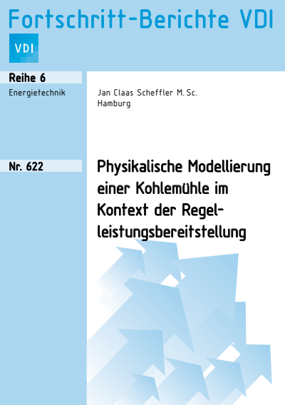 Cover des Buchs: Physikalische Modellierung einer Kohlemühle im Kontext der Regelleistungsbereitstellung