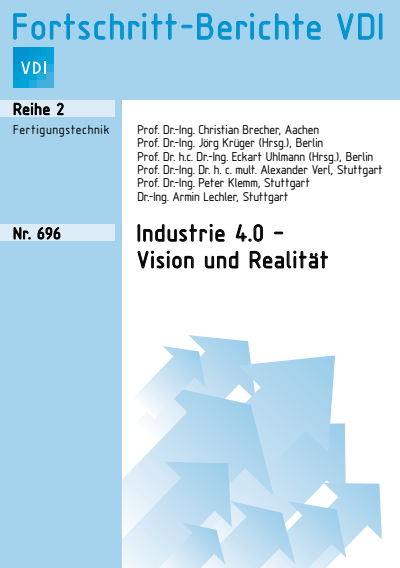 Cover des Buchs: Industrie 4.0 – Vision und Realität