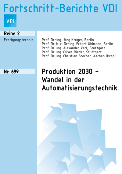 Cover des Buchs: Produktion 2030 – Wandel in der Automatisierungstechnik