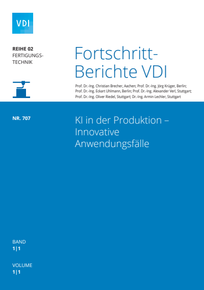 Cover des Buchs: KI in der Produktion – Innovative Anwendungsfälle
