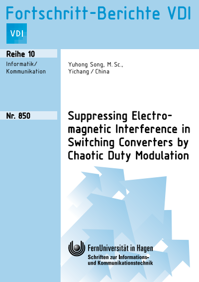 Cover of book: Suppressing Electromagnetic Interference in Switching Converters by Chaotic Duty Modulation