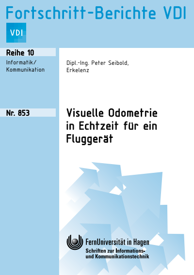 Cover of book: Visuelle Odometrie in Echtzeit für ein Fluggerät