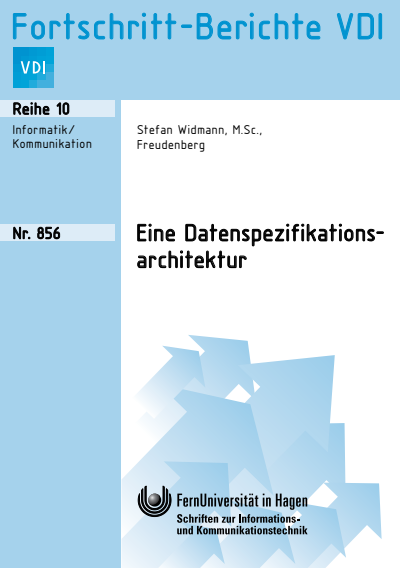 Cover of book: Eine Datenspezifikationsarchitektur