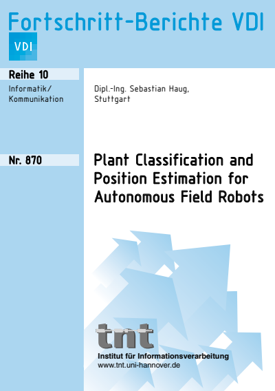 Cover of book: Plant Classification and Position Estimation for Autonomous Field Robots