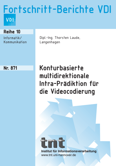Cover of book: Konturbasierte multidirektionale Intra-Prädiktion für die Videocodierung
