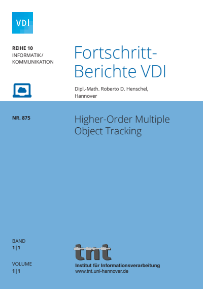 Cover of book: Higher-Order Multiple Object Tracking