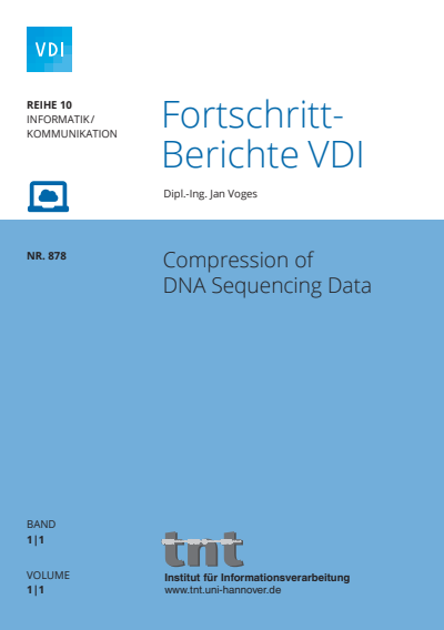Cover of book: Compression of DNA Sequencing Data