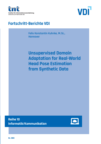 Cover of book: Unsupervised Domain Adaption for Real-World Head Pose Estimation from Synthetic Data