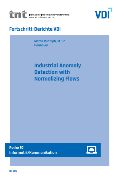 Cover of book: Industrial Anomaly Detection with Normalizing Flows